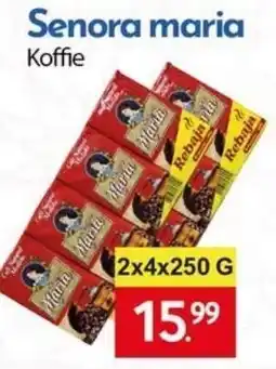 Tanger Markt Senora maria Koffie aanbieding