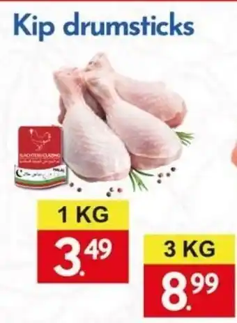 Tanger Markt Kip drumsticks aanbieding
