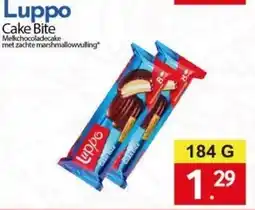 Tanger Markt Luppo Cake Bite aanbieding