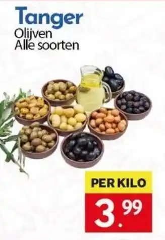 Tanger Markt Olijven Alle soorten aanbieding