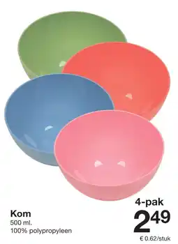 Zeeman Kom aanbieding