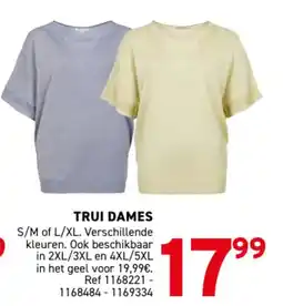 Trafic TRUI DAMES aanbieding