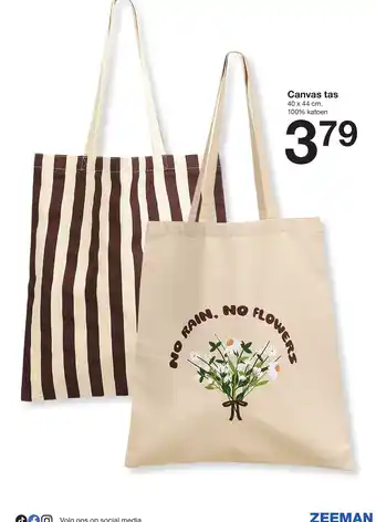 Canvas tas