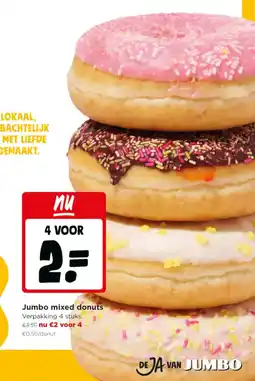 Jumbo Jumbo mixed donuts aanbieding