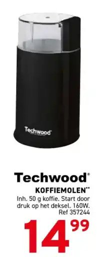 Trafic Techwood KOFFIEMOLEN aanbieding