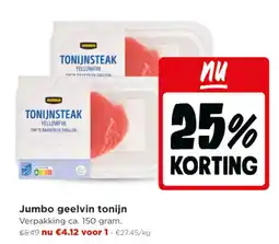 Jumbo Jumbo geelvin tonijn aanbieding