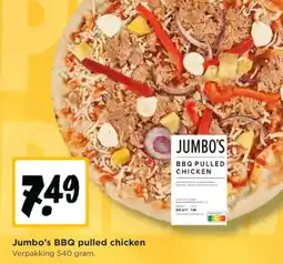 Jumbo Jumbo's BBQ pulled chicken aanbieding