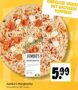 Jumbo Jumbo's Margherita aanbieding