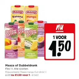 Jumbo Maaza of Dubbeldrank aanbieding