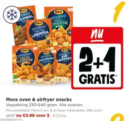 Jumbo Mora oven & airfryer snacks aanbieding