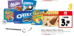 Jumbo Pirulo, Toblerone, Milka of Oreo ijs aanbieding