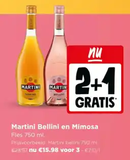 Jumbo Martini Bellini en Mimosa aanbieding