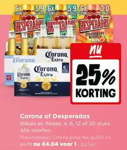 Jumbo Corona of Desperados aanbieding