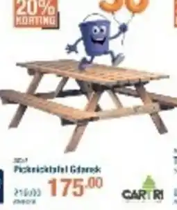 Cevo Picknicktafel Gdarek aanbieding