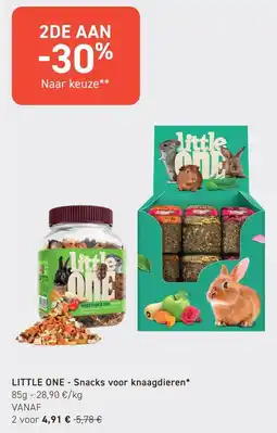 Tom&Co LITTLE ONE - Snacks voor knaagdieren* aanbieding