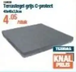 Cevo Terras tegel grijs C-protect aanbieding