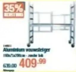 Cevo Aluminium vouwstelger aanbieding
