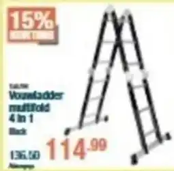 Cevo Vouwladder 4 in 1 aanbieding