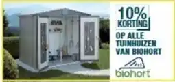 Cevo Tuinhuizen van Biohort aanbieding