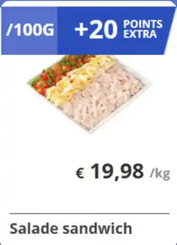 Renmans Salade sandwich aanbieding
