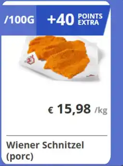 Renmans Wiener Schnitzel (porc) aanbieding