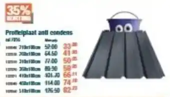 Cevo Profielplaat anti condens aanbieding