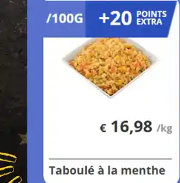 Renmans Taboulé à la menthe aanbieding
