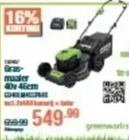 Cevo Grasmaker 40v 46cm aanbieding