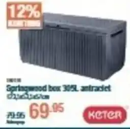 Cevo Springwood box 305L. antraciet aanbieding