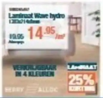 Cevo Laminaat Wave hydro aanbieding