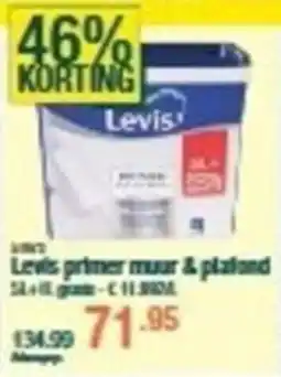Cevo Levis primer muur & plafond aanbieding