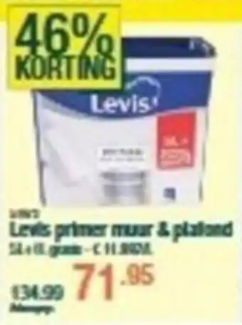 Cevo Levis primer muur & plafond aanbieding