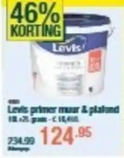 Cevo Levis primer muur & plafond aanbieding