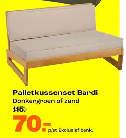 Kwantum Pallettkussensset Bardi aanbieding