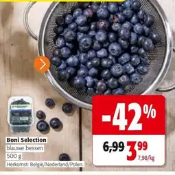 Colruyt Boni Selection blauwe bessen aanbieding