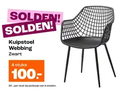 Kwantum Kuipstoel Webbing aanbieding