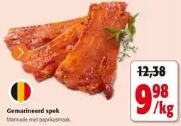 Colruyt Gemarineerd spek aanbieding