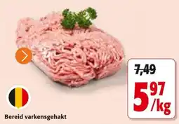 Colruyt Bereid varkensgehakt aanbieding