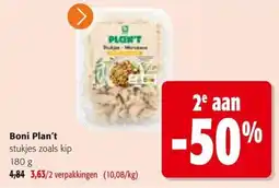 Colruyt Boni Plan't stukjes zoals kip aanbieding