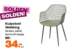 Kwantum Kuipstoel Webbing aanbieding