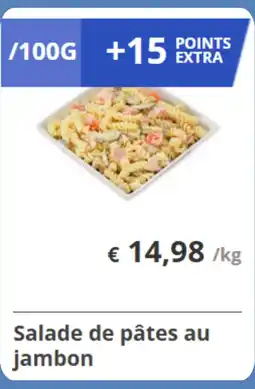 Renmans Salade de pâtes au jambon aanbieding