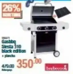 Cevo Gastbbq Siesta 310 black edition aanbieding