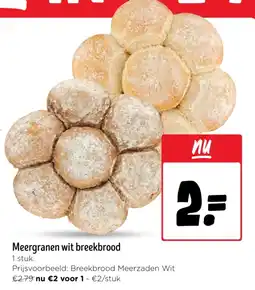 Jumbo Meergranen wit breekbrood aanbieding