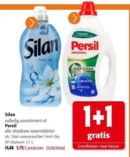 Colruyt Silan volledig assortiment of Persil aanbieding