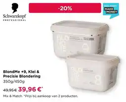 Pro-Duo BlondMe +9, Klei & Precisie Blondering aanbieding