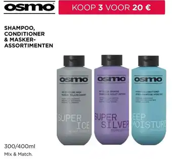 SHAMPOO, CONDITIONER & MASKER-ASSORTIMENTEN