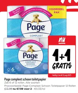 Jumbo Page compleet schoon toiletpapier aanbieding