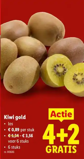 Lidl Kiwi gold aanbieding