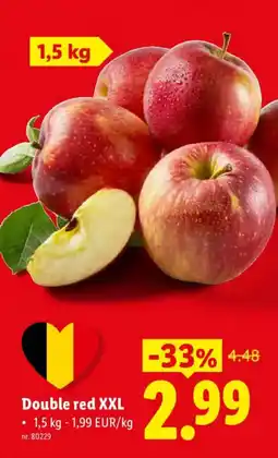 Lidl Double red XXL aanbieding