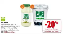 Colruyt Pur Natur aanbieding